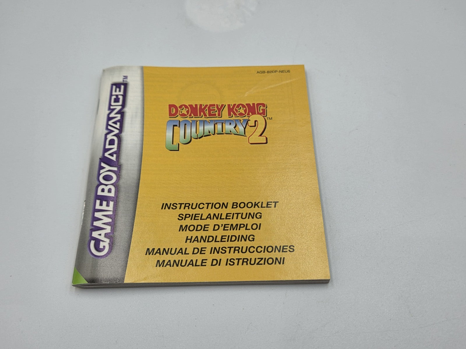 Nintendo Game Boy Advance Donkey Kong Country 2 mit OVP und Anleitung EUR