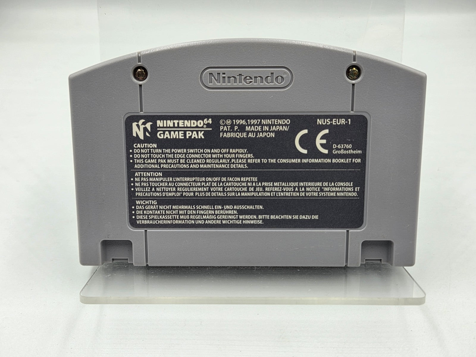 N64 Nintendo 64 Tony Hawk's Skateboarding NOE Modul