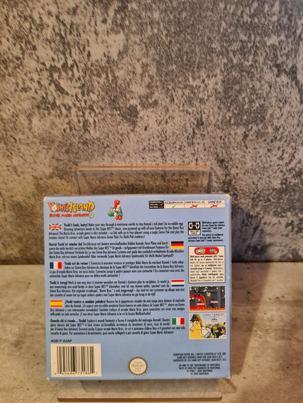 Gameboy Advance Yoshi's Island Super Mario Advance 3 mit OVP und Anleitung EUR - T-Retro-Games 