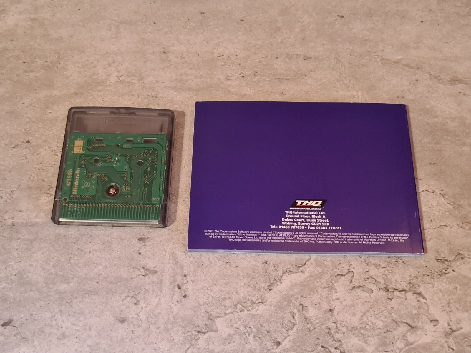 Nintendo Game Boy Color Spiel Micro Maniacs mit OVP und Anleitung EUR - T-Retro-Games 