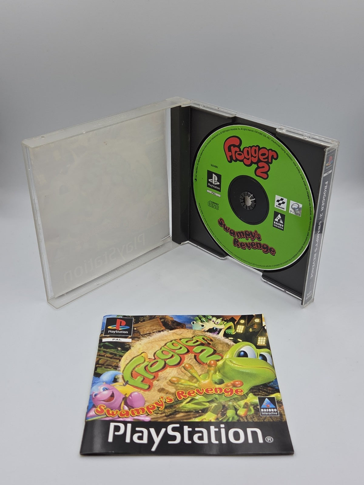 PS1 Playstation 1 Spiel Frogger 2 Swampy's Revenge mit OVP + Anleitung Englisch