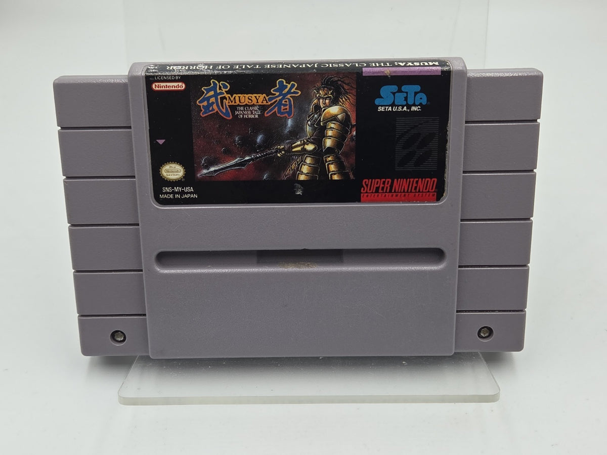 SNES Super Nintendo Musya The Classic Japanese Tale of Horror NTSC USA Modul