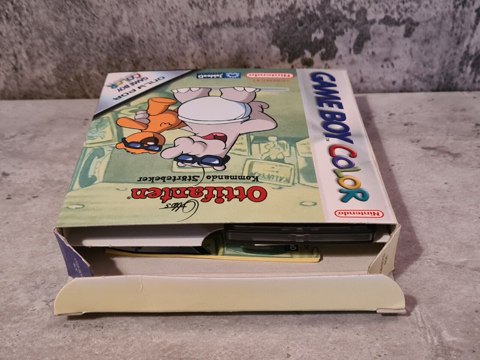 Game Boy Color Spiel Ottifanten Kommando Störtebeker mit OVP und Anleitung NOE - T-Retro-Games 
