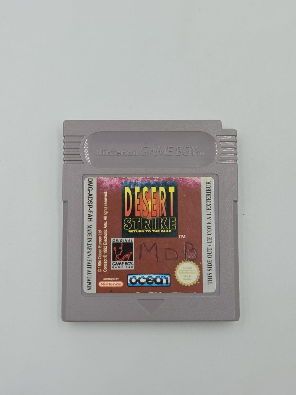 Nintendo Game Boy Classic Spiel Desert Strike Return to the Gulf Modul FAH