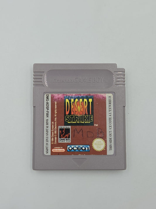 Nintendo Game Boy Classic Spiel Desert Strike Return to the Gulf Modul FAH