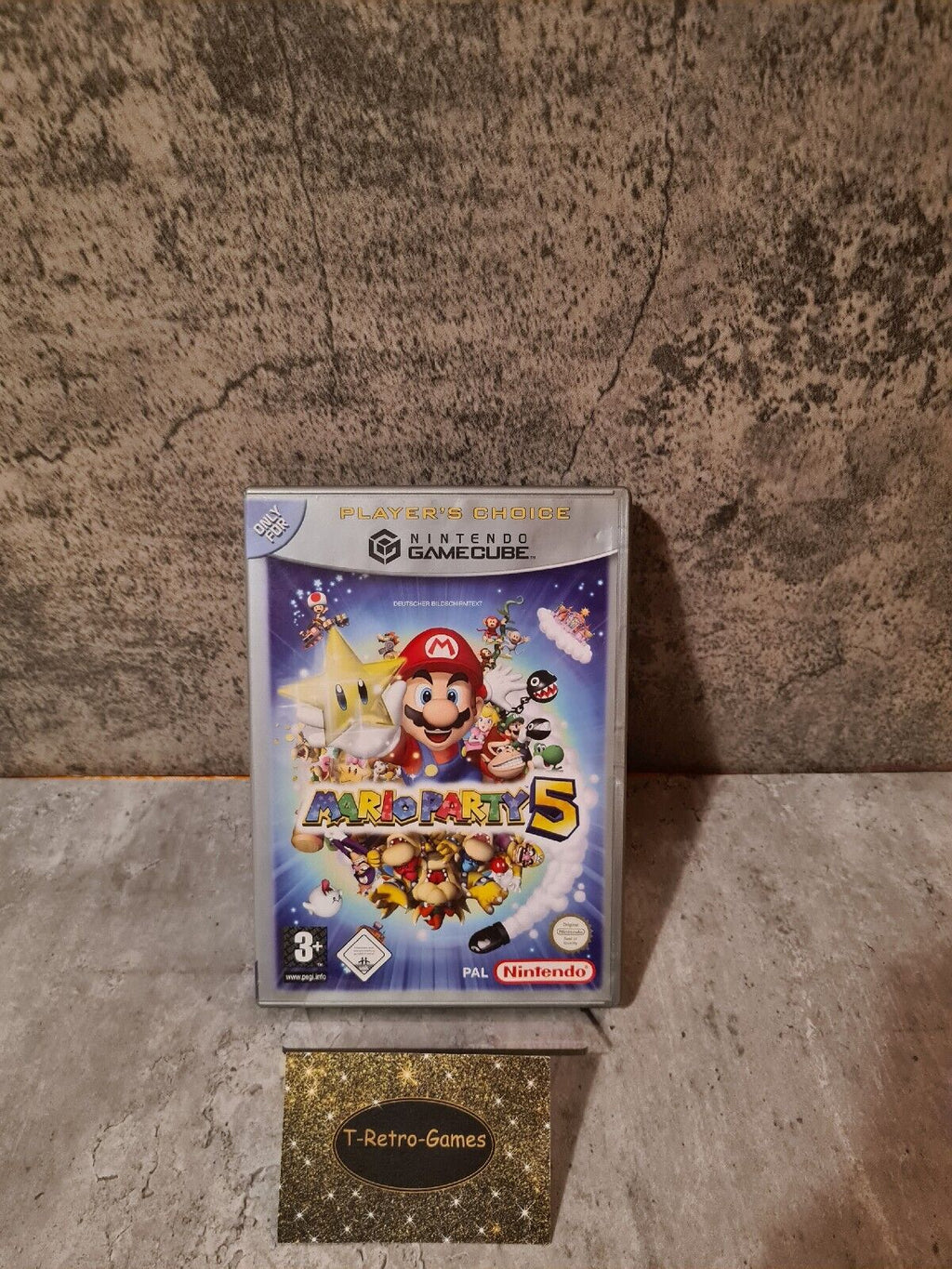Nintendo GameCube Mario Party 5 mit OVP und Anleitung NOE - T-Retro-Games 
