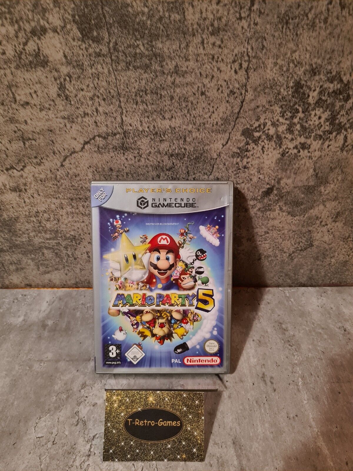 Nintendo GameCube Mario Party 5 mit OVP und Anleitung NOE - T-Retro-Games 