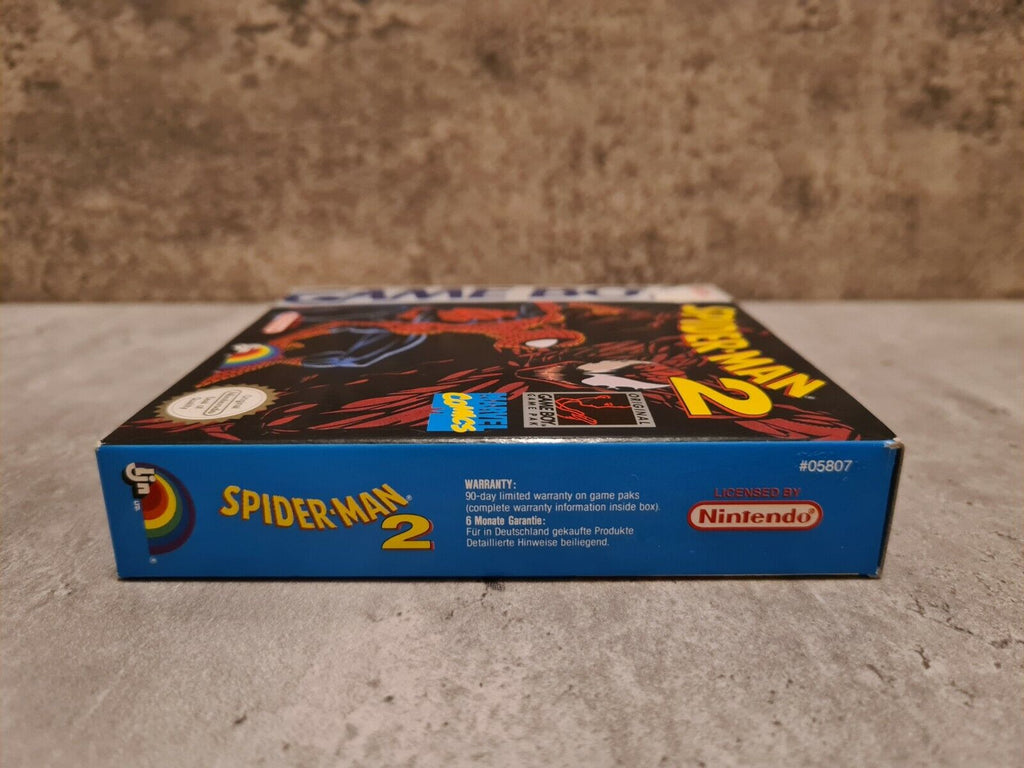 Game Boy Classic Spider-Man 2 mit OVP und Anleitung NOE - T-Retro-Games 