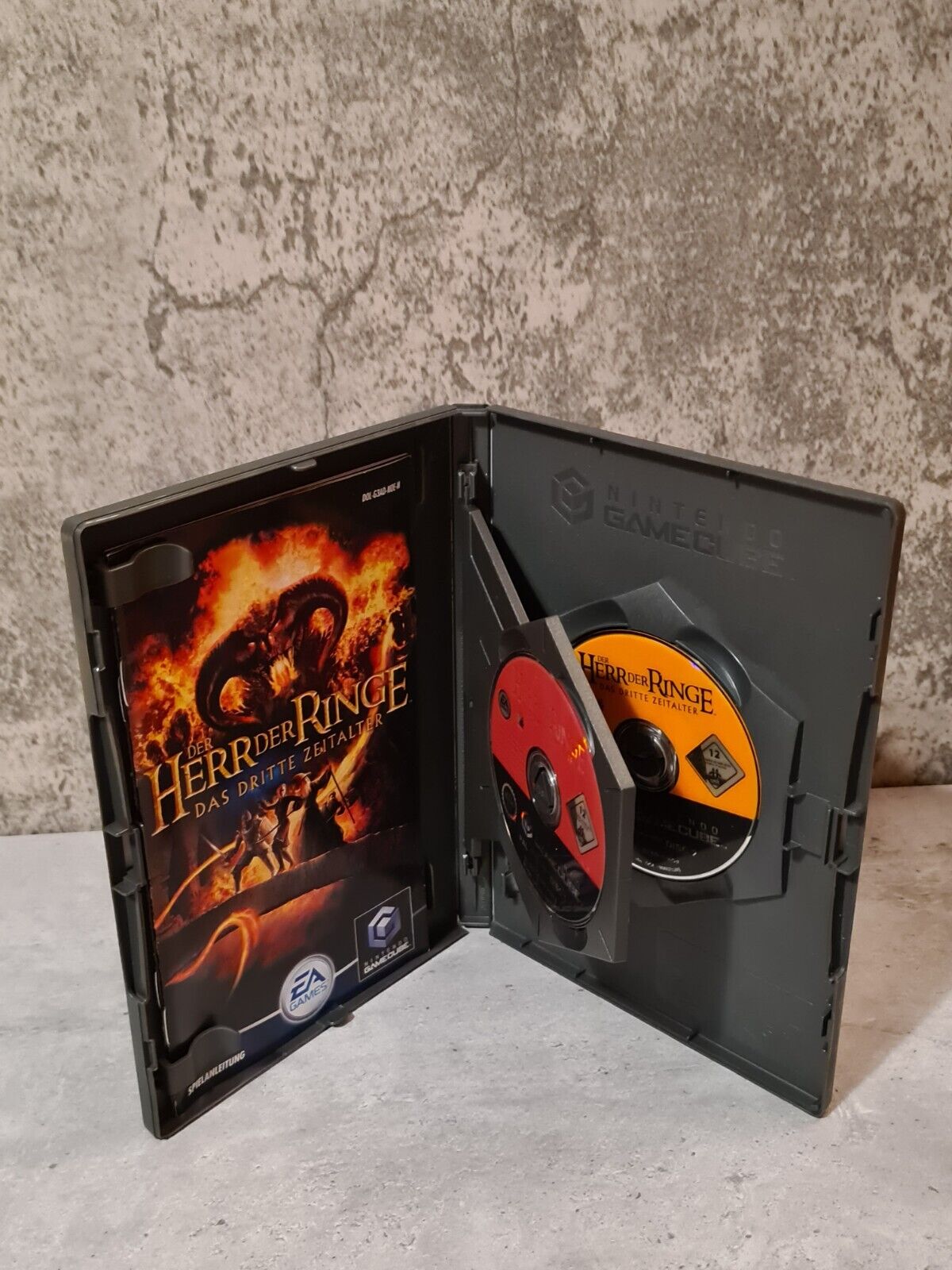 GameCube Der Herr Der Ringe Das Dritte Zeitalter mit OVP und Anleitung NOE - T-Retro-Games 