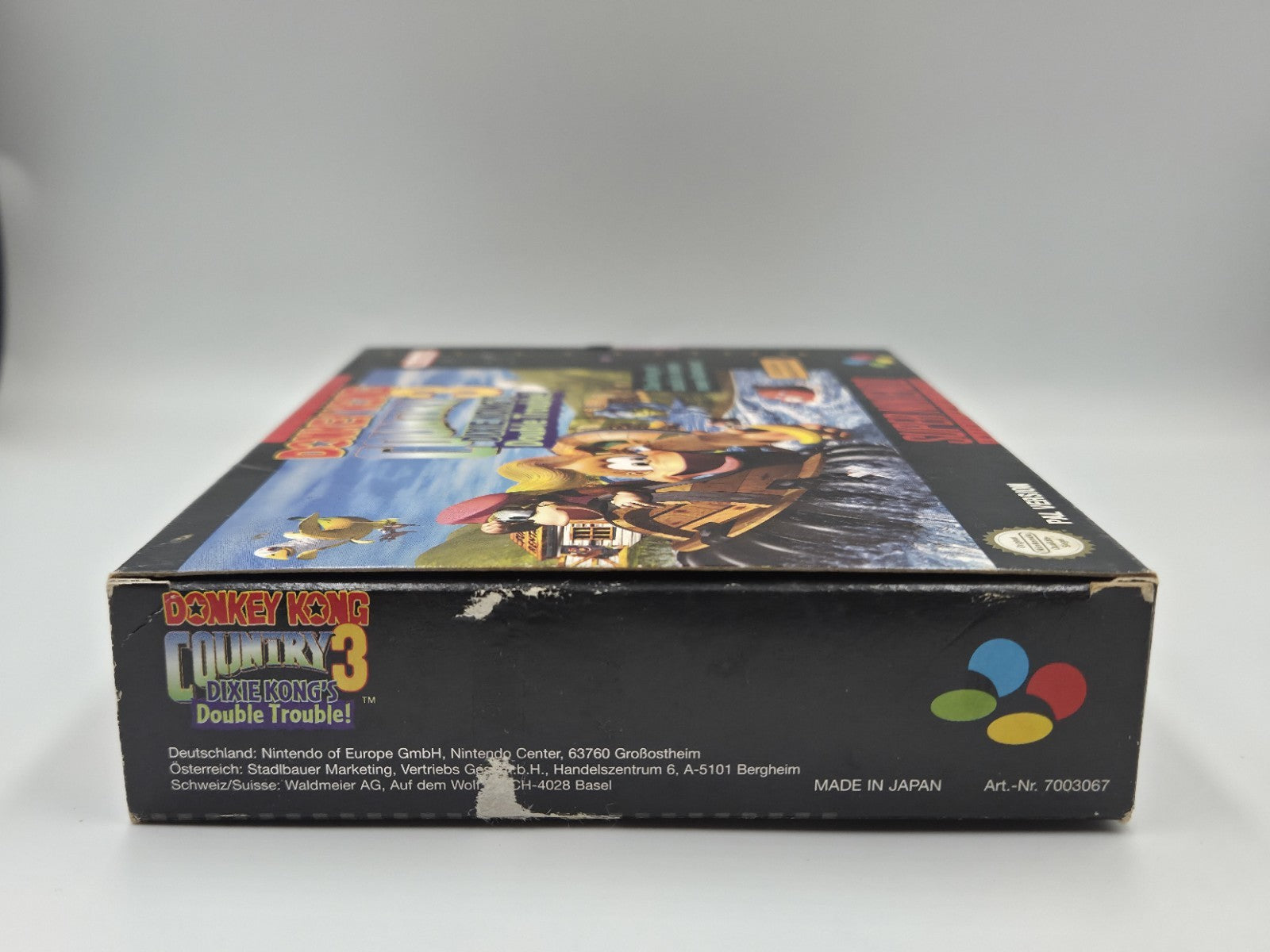 SNES Donkey Kong Country 3 Dixie Kong's Double Trouble! + OVP + Anleitung EUR