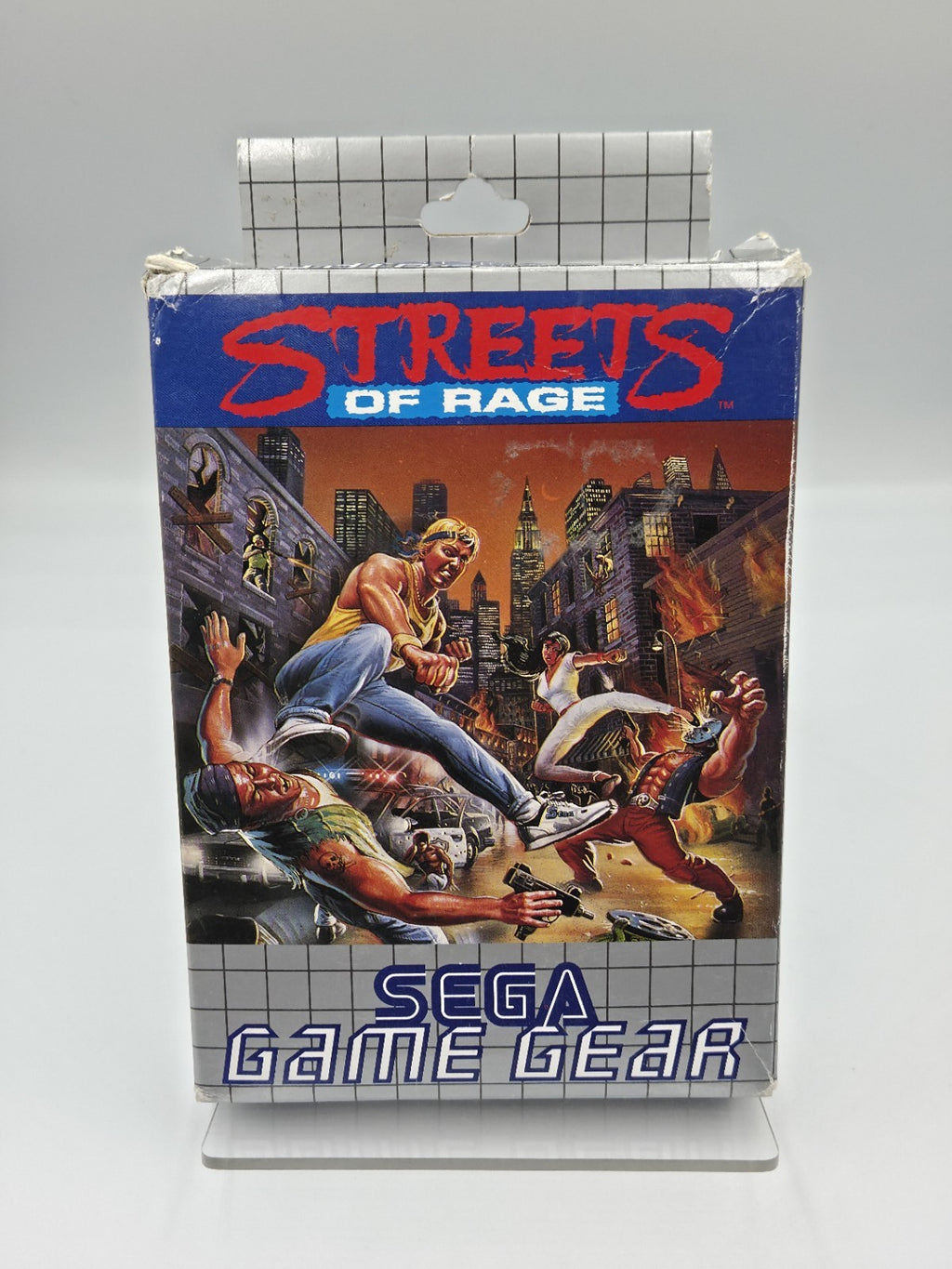 Sega Game Gear Spiel Streets of Rage mit OVP und Anleitung Multi Language 