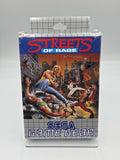Sega Game Gear Spiel Streets of Rage mit OVP und Anleitung Multi Language 