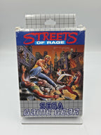 Sega Game Gear Spiel Streets of Rage mit OVP und Anleitung Multi Language 