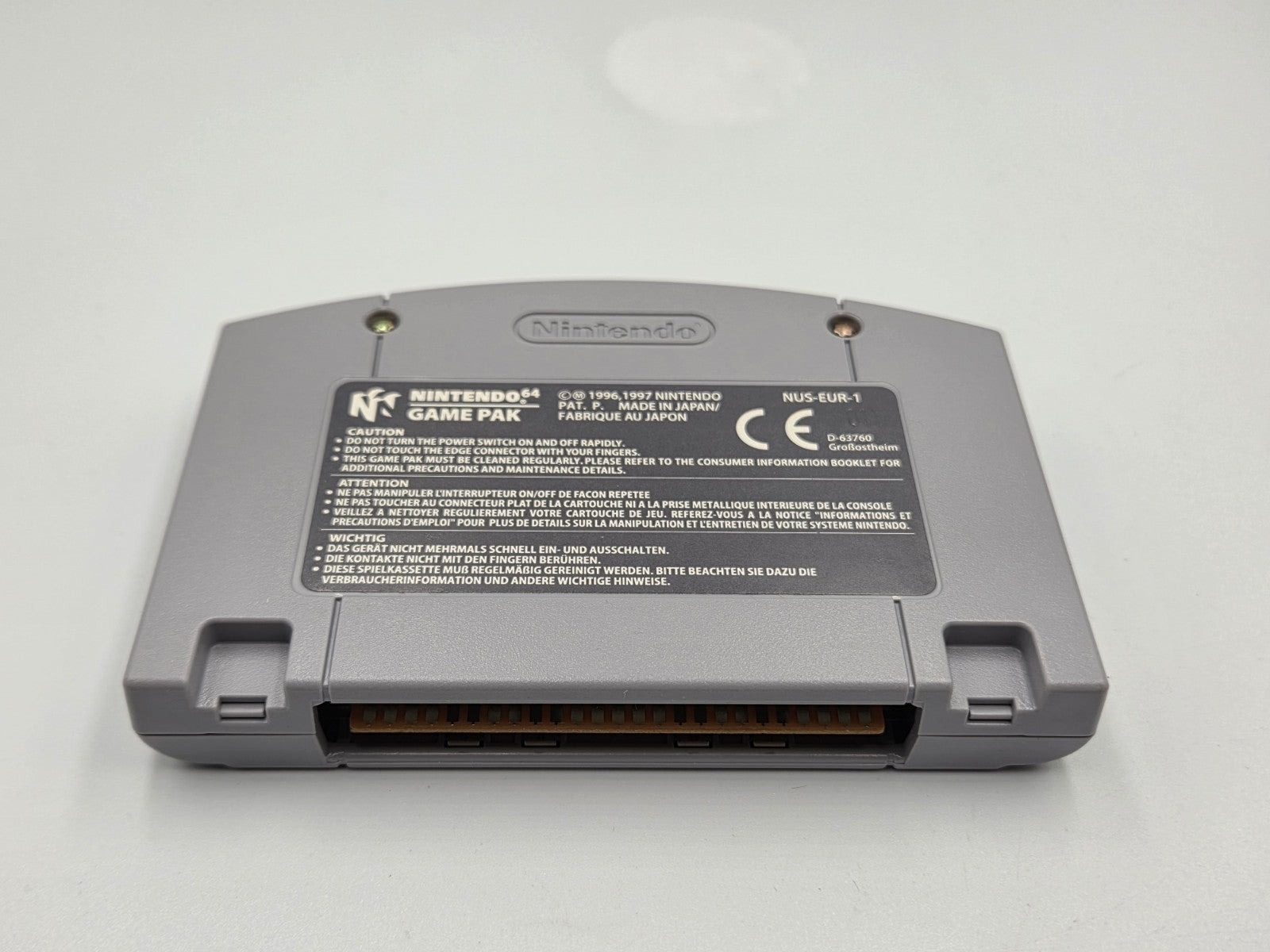N64 Nintendo 64 Mario Kart 64 mit OVP und Anleitung EUR