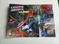 SNES Super Nintendo Captain America and The Avengers Poster Flyer Insert NOE