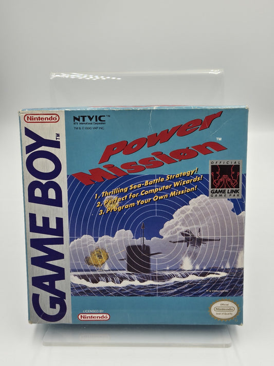 Nintendo Game Boy Classic Spiel Power Mission mit OVP und Anleitung USA