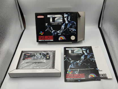 SNES Super Nintendo T2 Terminator 2 Judgment Day mit OVP und Anleitung NOE