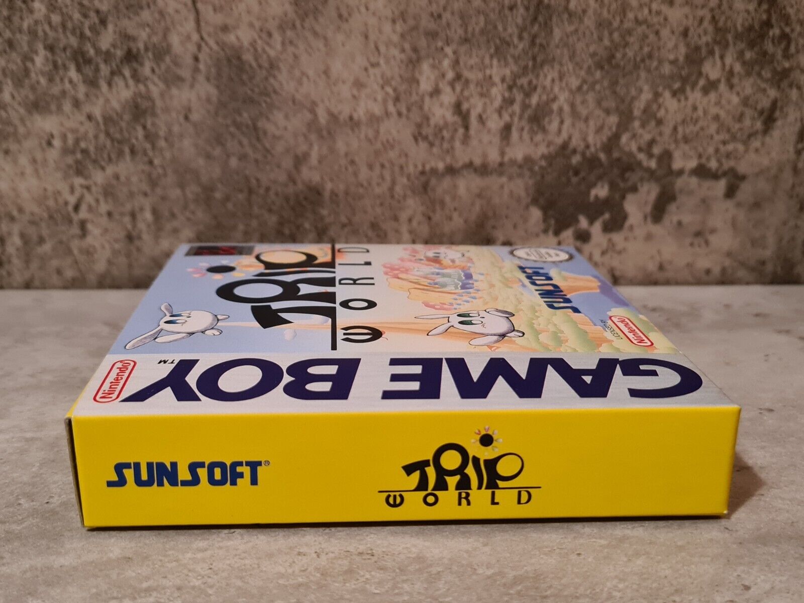 Nintendo Game Boy Classic Spiel Trip World mit OVP und Anleitung NOE - T-Retro-Games 