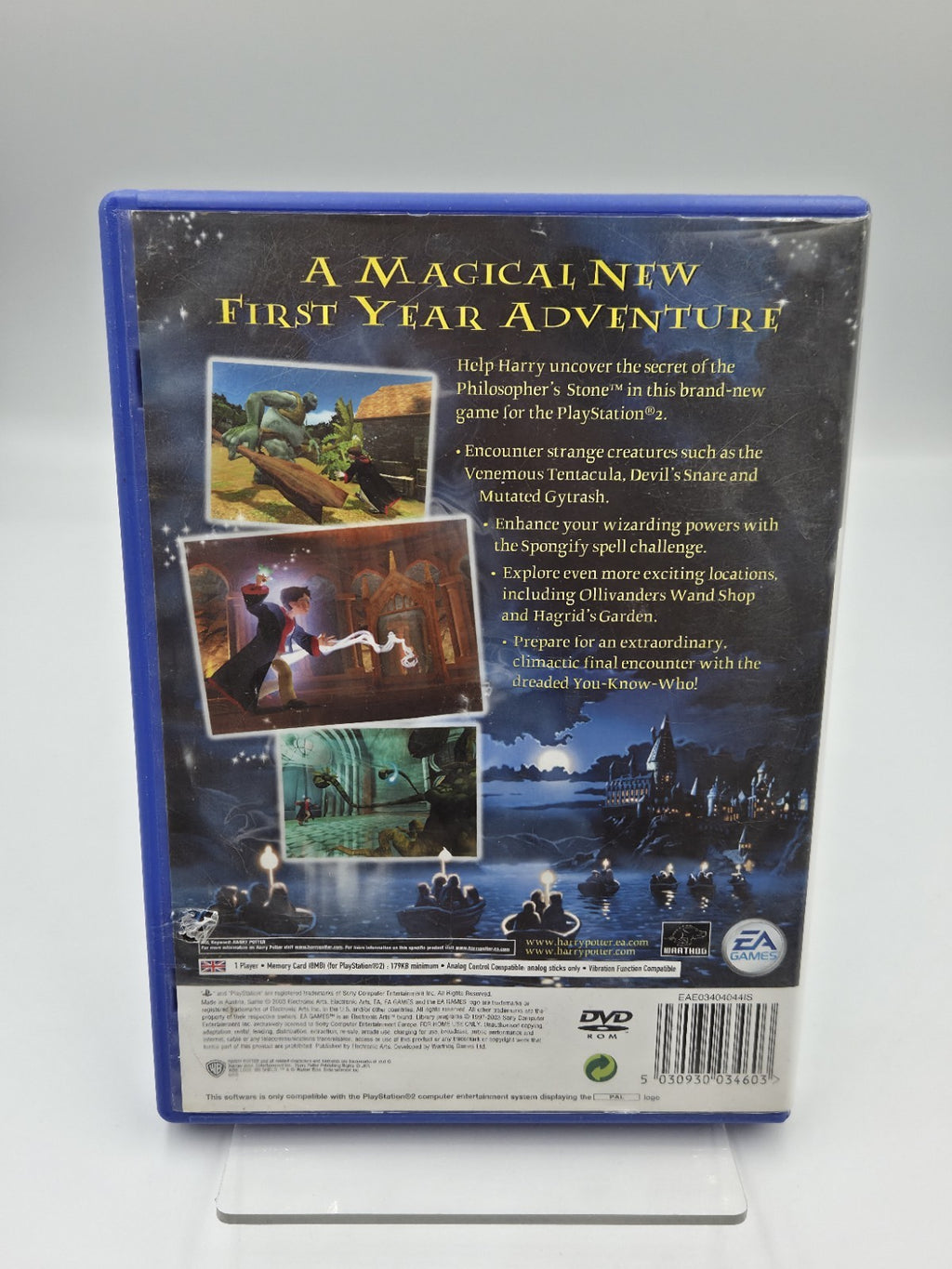 PS2 Harry Potter and The Philosopher's Stone mit OVP und Anleitung Englisch