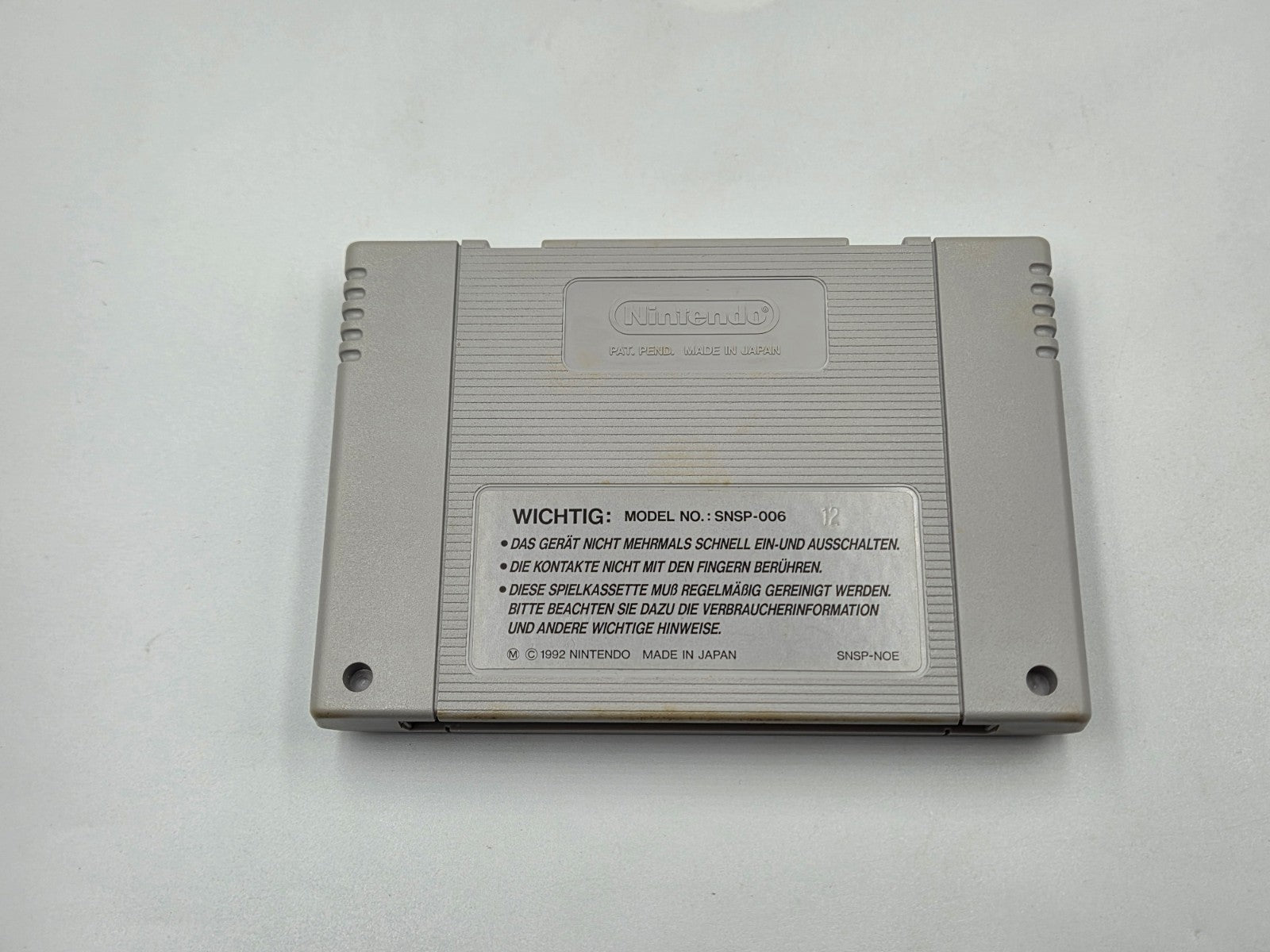 SNES Super Nintendo T2 Terminator 2 Judgment Day mit OVP und Anleitung NOE