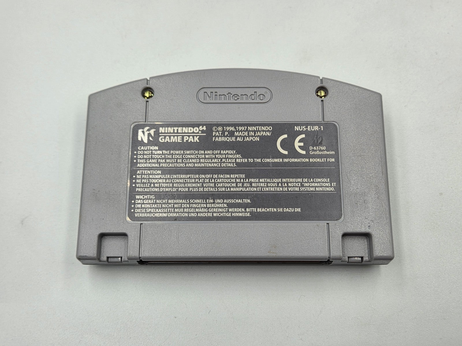 N64 Nintendo 64 GT64 Championship Edition mit OVP und Anleitung EUR