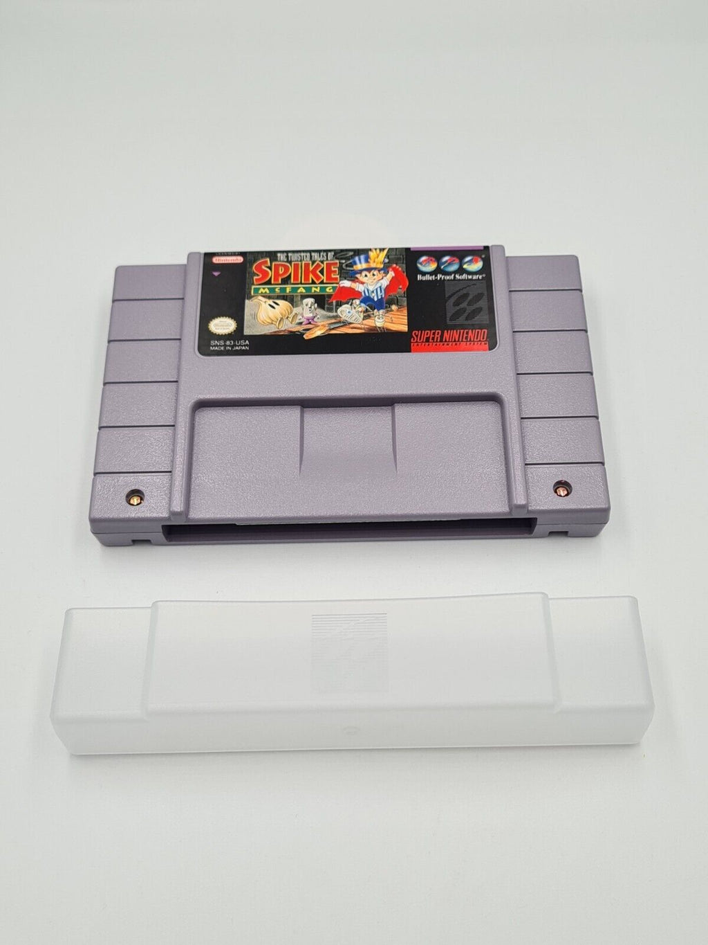 SNES Super Nintendo The Twisted Tales of Spike Mcfang + OVP + Anleitung NTSC-USA - T-Retro-Games 