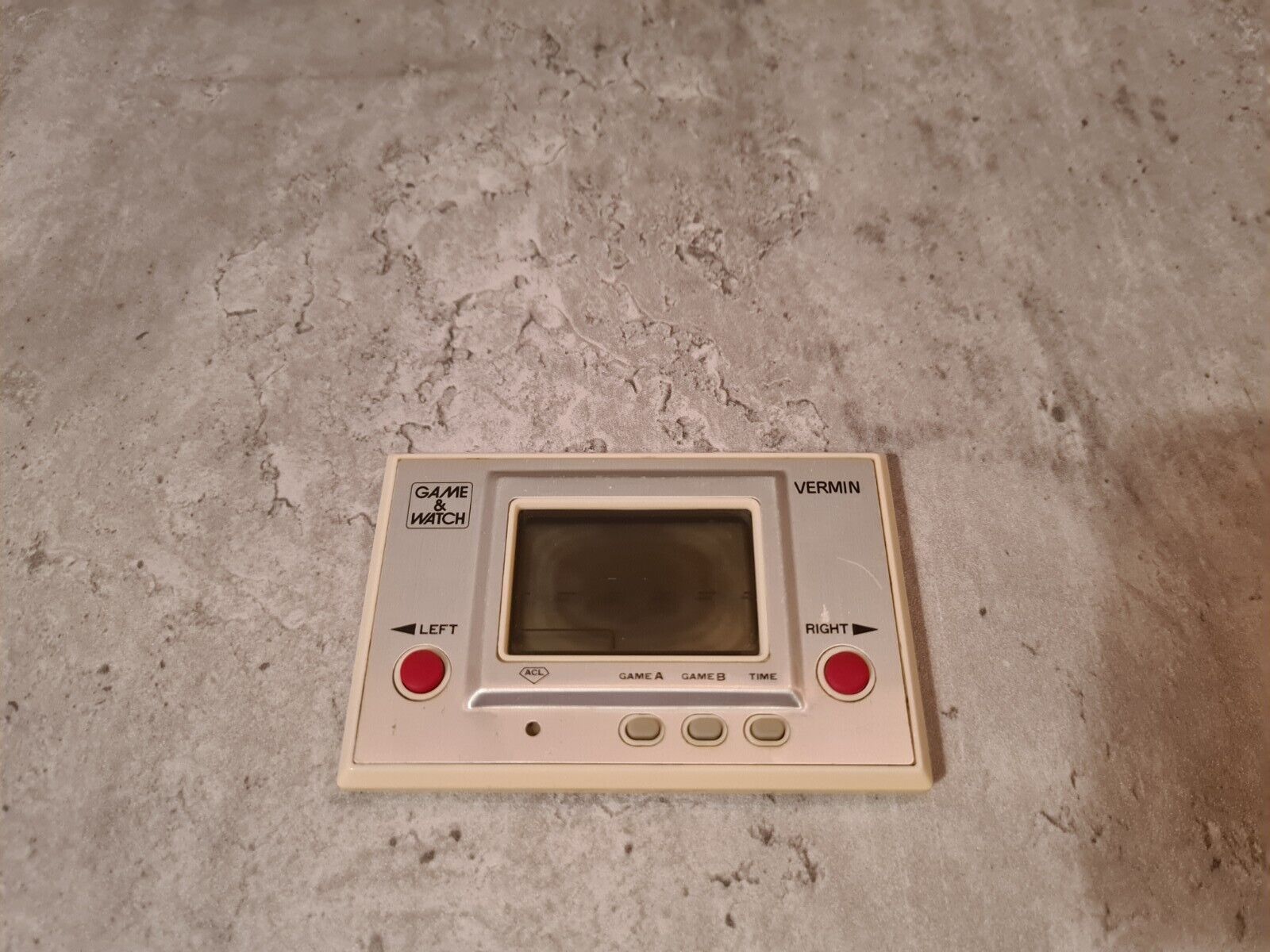 Nintendo Game & Watch Vermin OVP MT-03 1980 - T-Retro-Games 