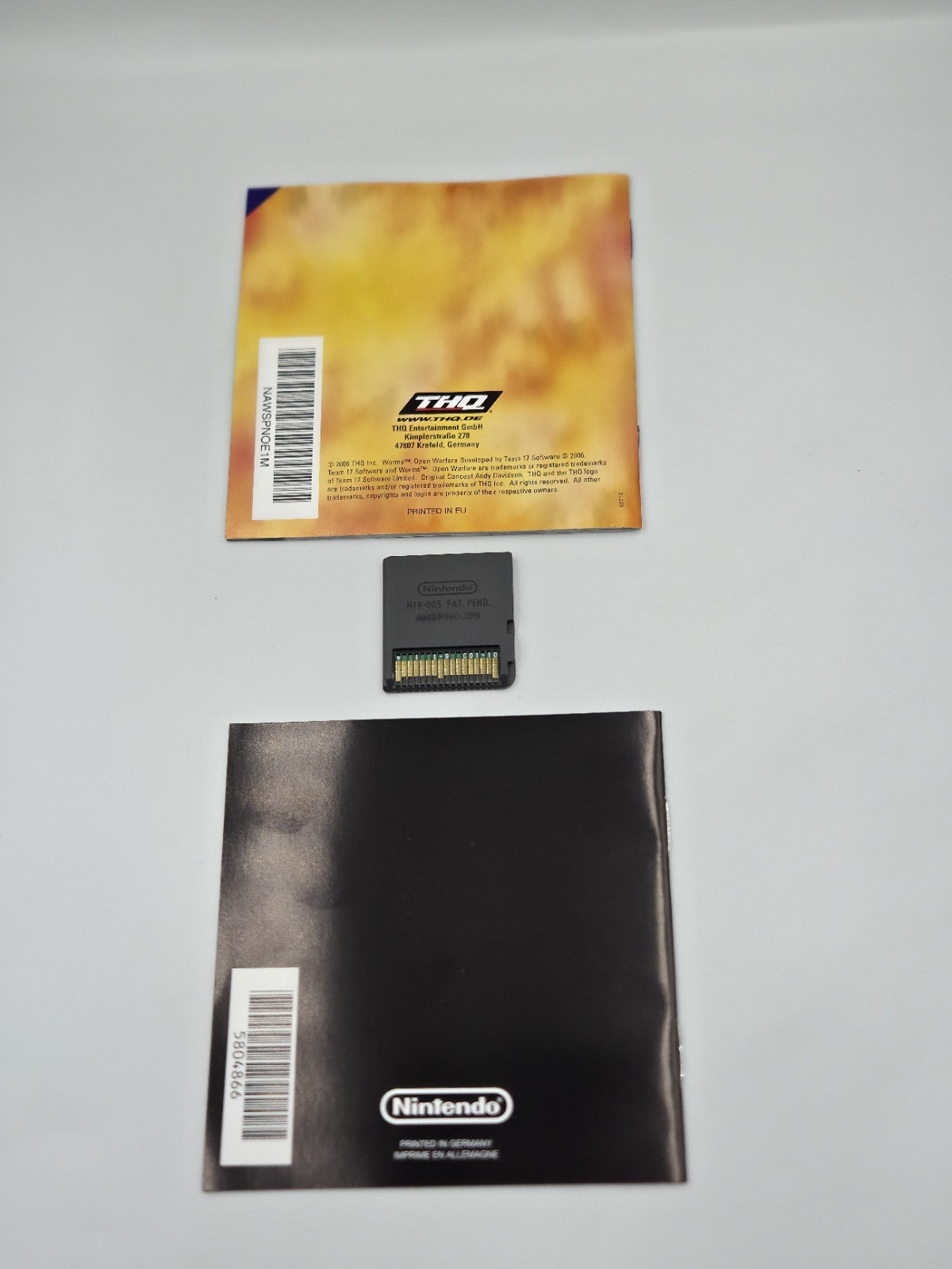 Nintendo DS Spiel Worms Open Warfare mit OVP und Anleitung NOE