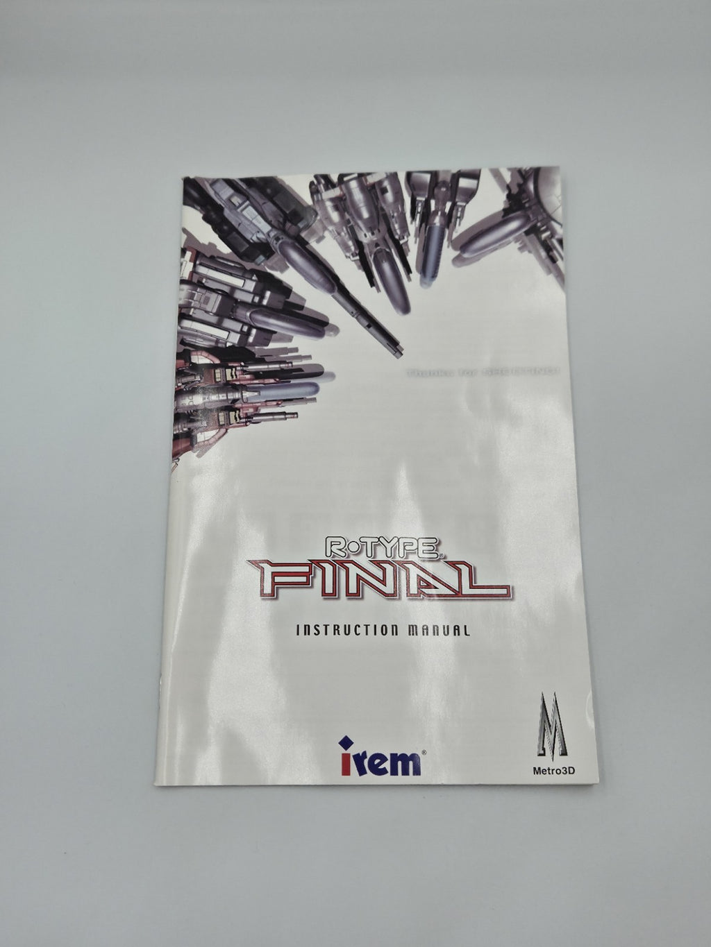 PS2 Playstation 2 R-Type Final mit OVP und Anleitung Englisch