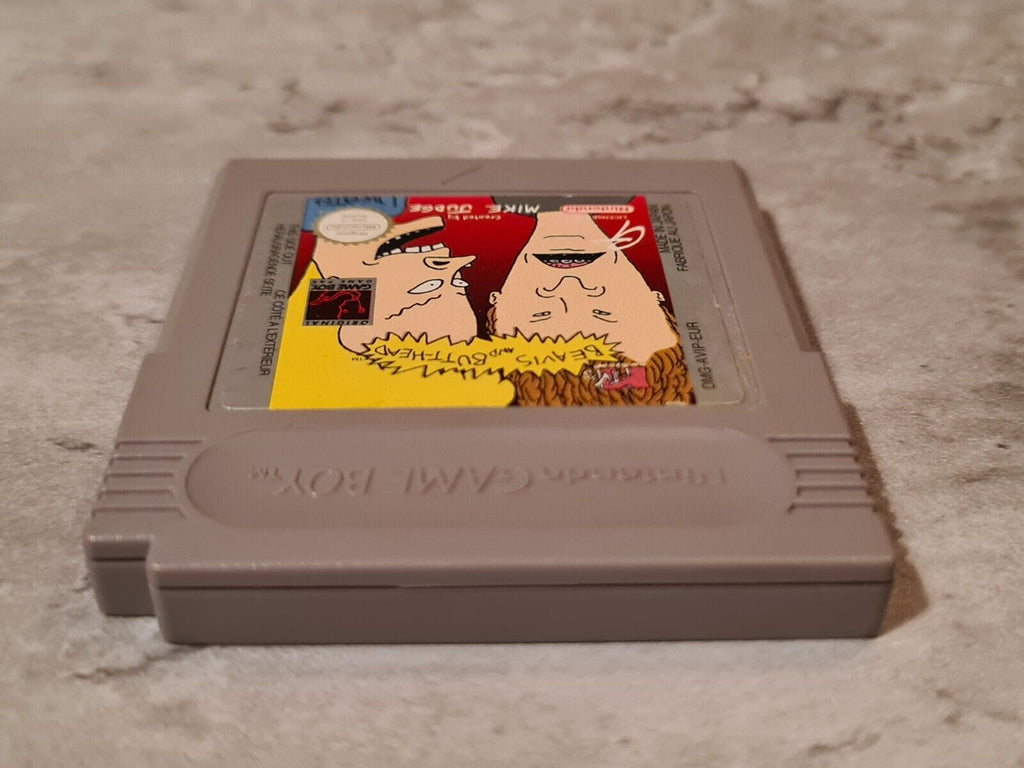 Nintendo Game Boy Classic Spiel Beavis and Butt-Head Modul EUR - T-Retro-Games 