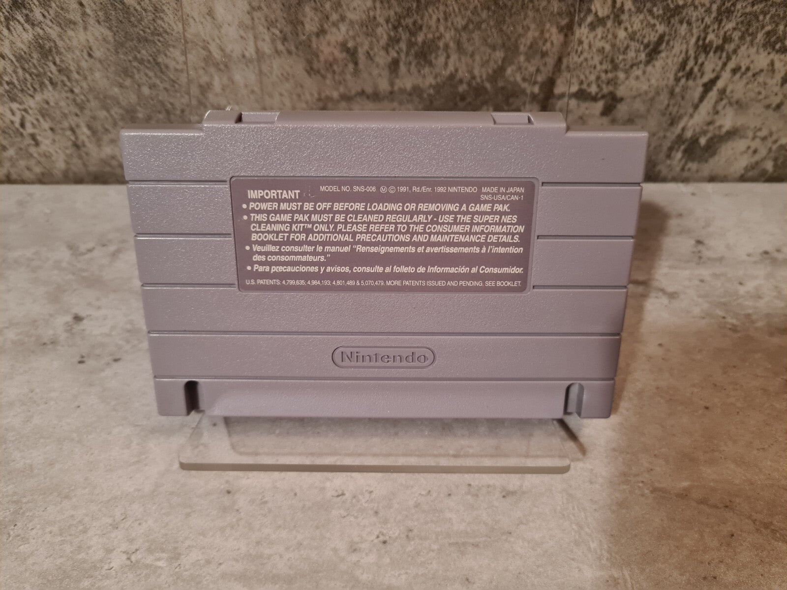 SNES Super Nintendo Space MegaForce NTSC USA Modul