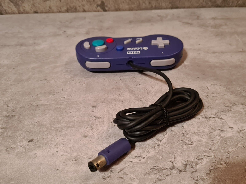 Nintendo Gamecube Hori Pad Lila Violett - T-Retro-Games 