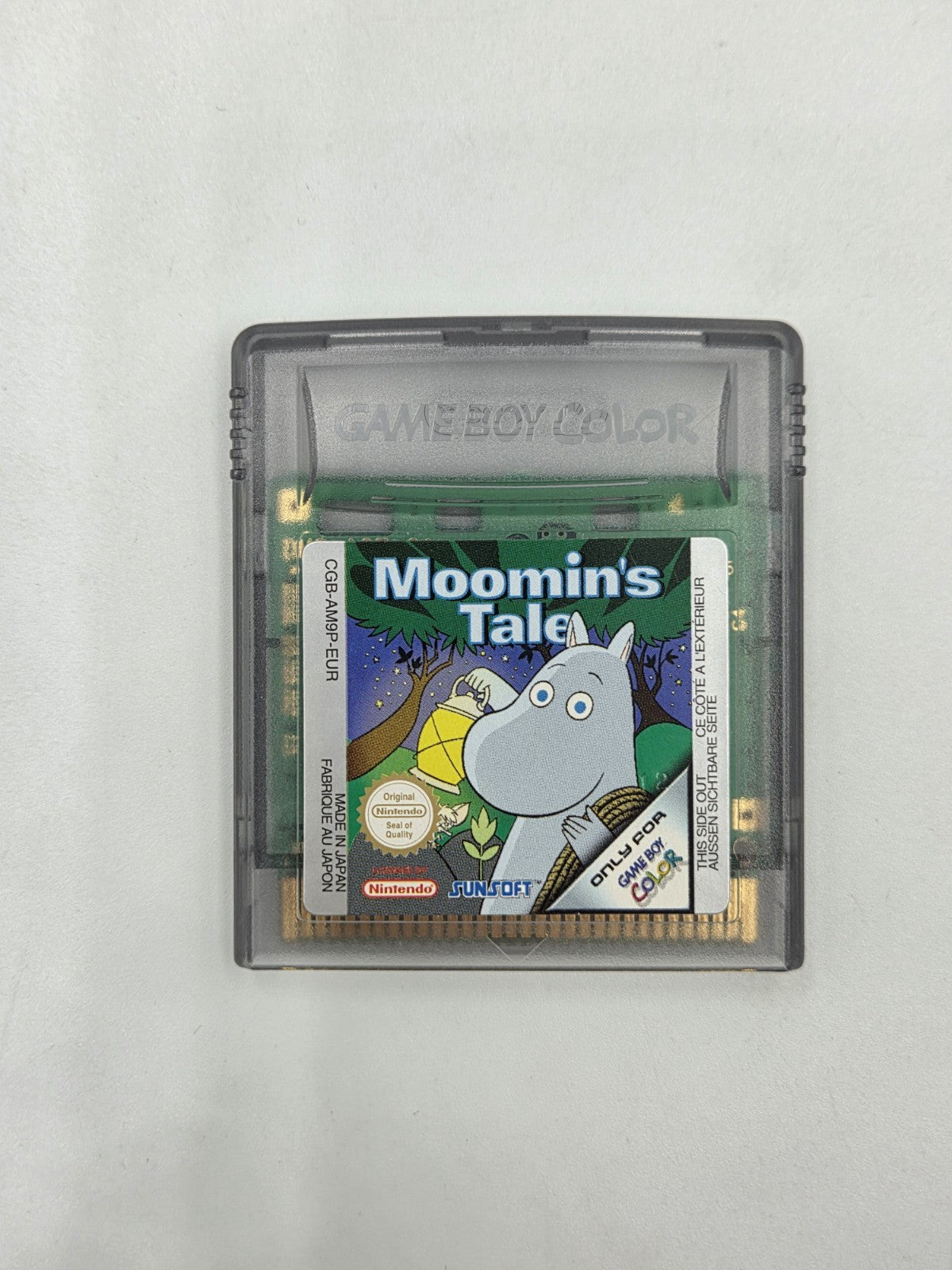 Nintendo Game Boy Color Spiel Moomin's Tale mit OVP +Anleitung EUR
