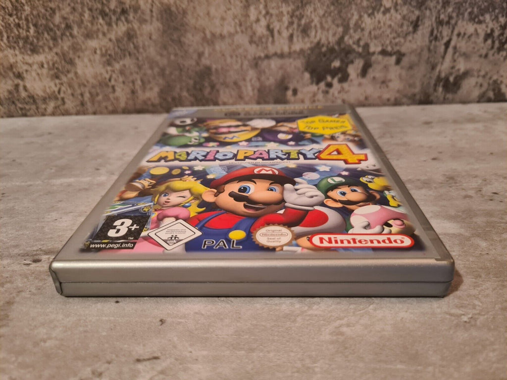 Nintendo GameCube Mario Party 4 mit OVP und Anleitung NOE - T-Retro-Games 