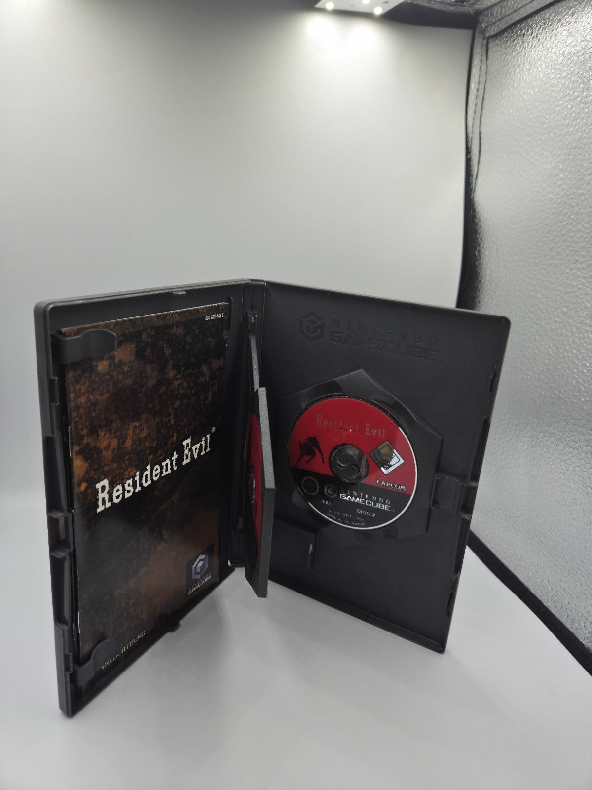 Nintendo GameCube Resident Evil mit OVP und Anleitung NOE 2 Discs