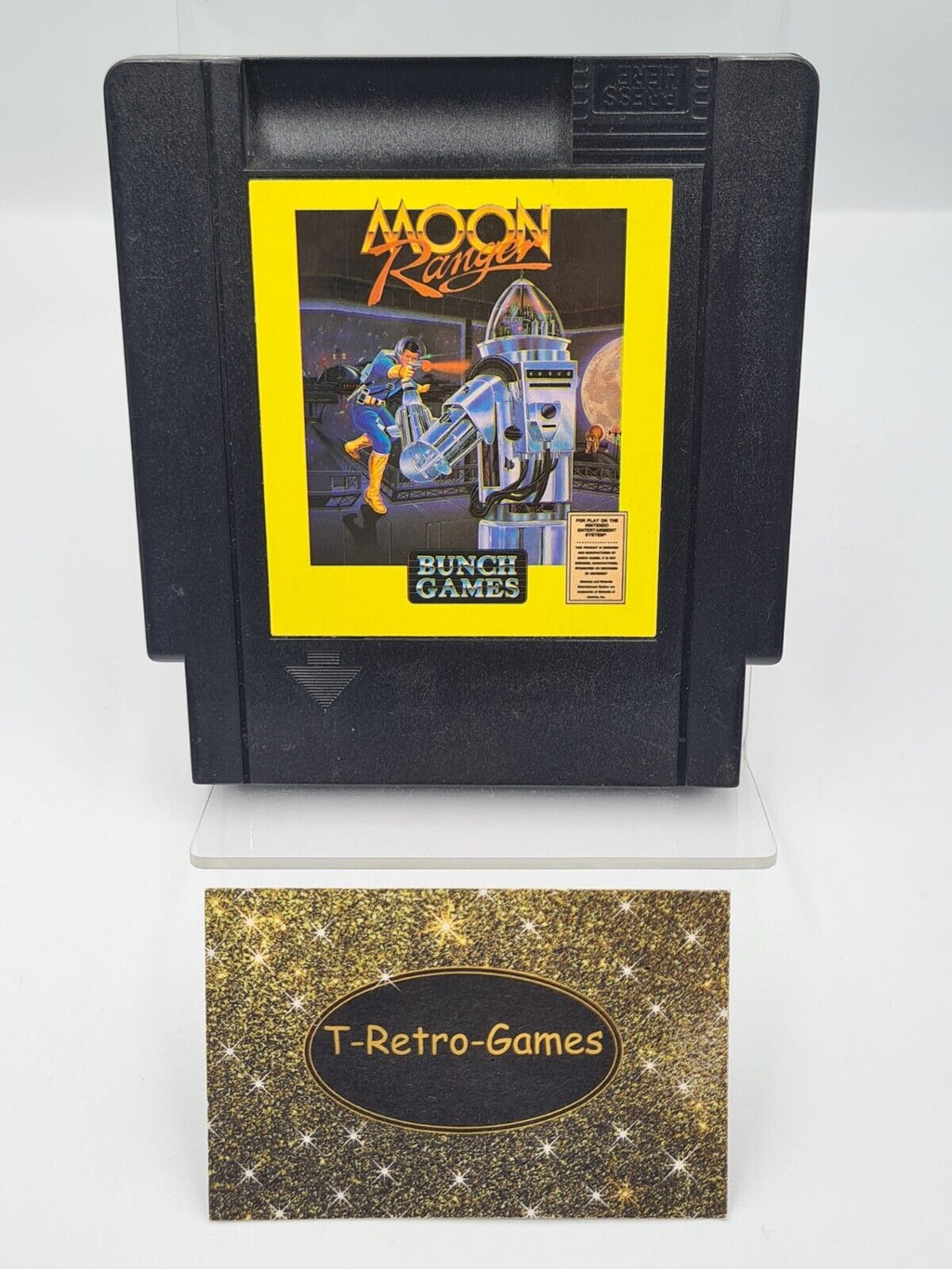 Nintendo NES Moon Ranger Modul USA Black Label - T-Retro-Games 