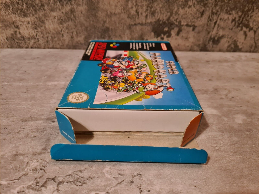 SNES Super Nintendo Super Mario Kart mit OVP und Anleitung FAH - T-Retro-Games 