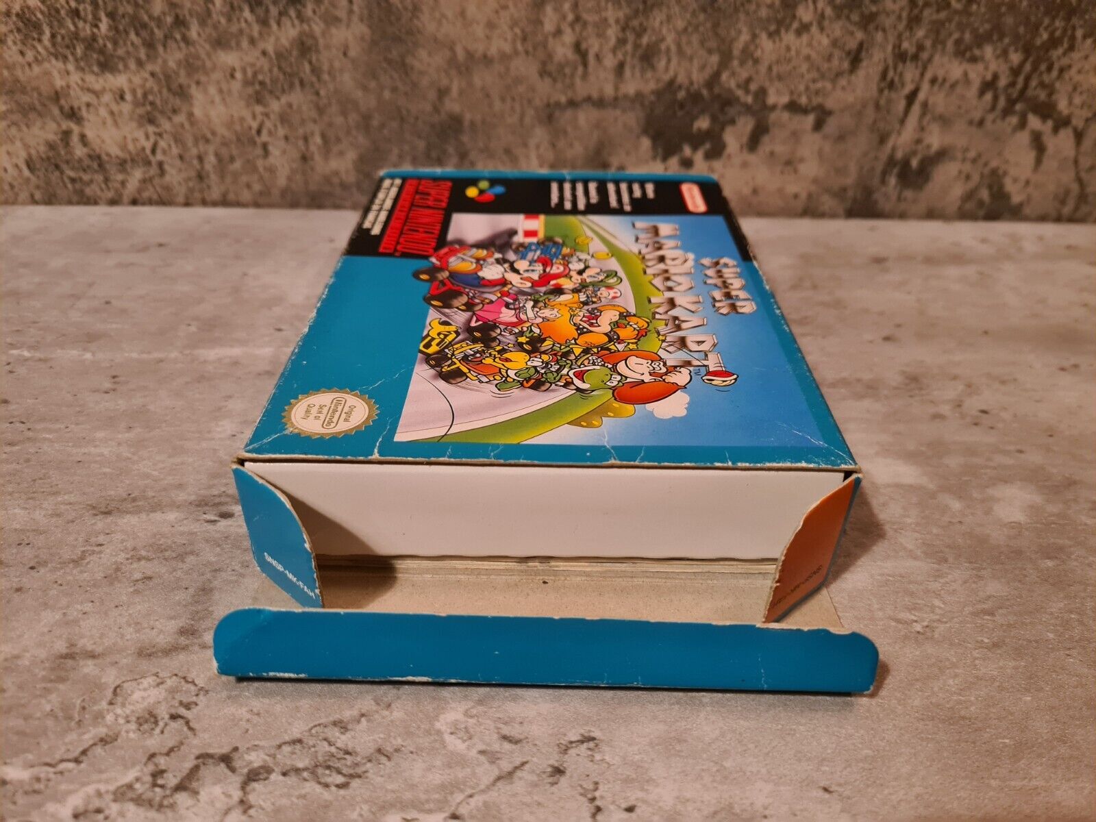 SNES Super Nintendo Super Mario Kart mit OVP und Anleitung FAH - T-Retro-Games 