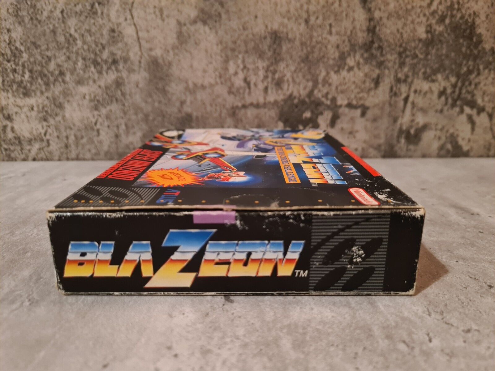 SNES Super Nintendo Blazeon mit OVP und Anleitung NTSC USA - T-Retro-Games 
