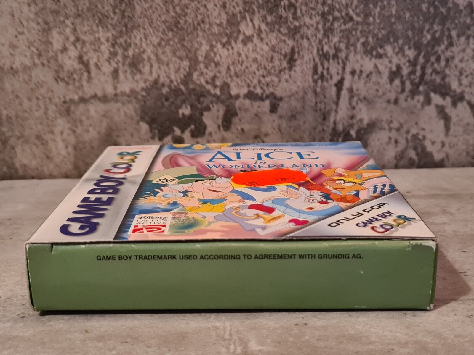 Nintendo Game Boy Color Alice in Wonderland mit OVP und Anleitung EUR - T-Retro-Games 