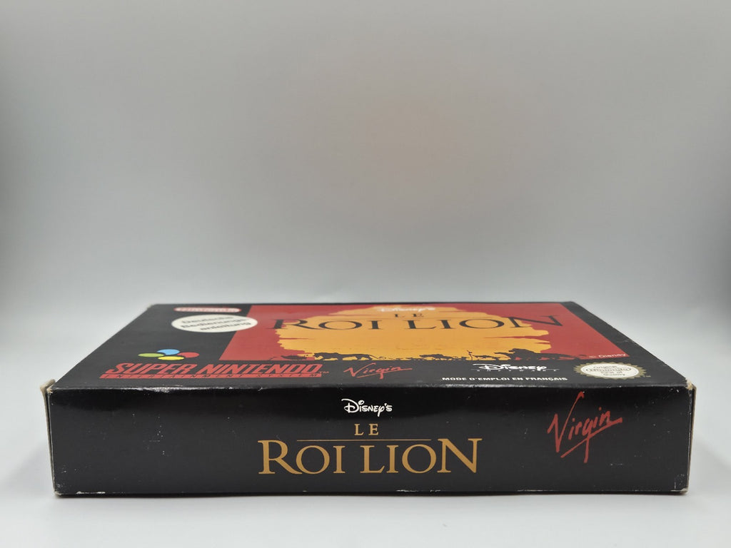 SNES Super Nintendo Disney's Le Roi Lion mit OVP und Anleitung FRA