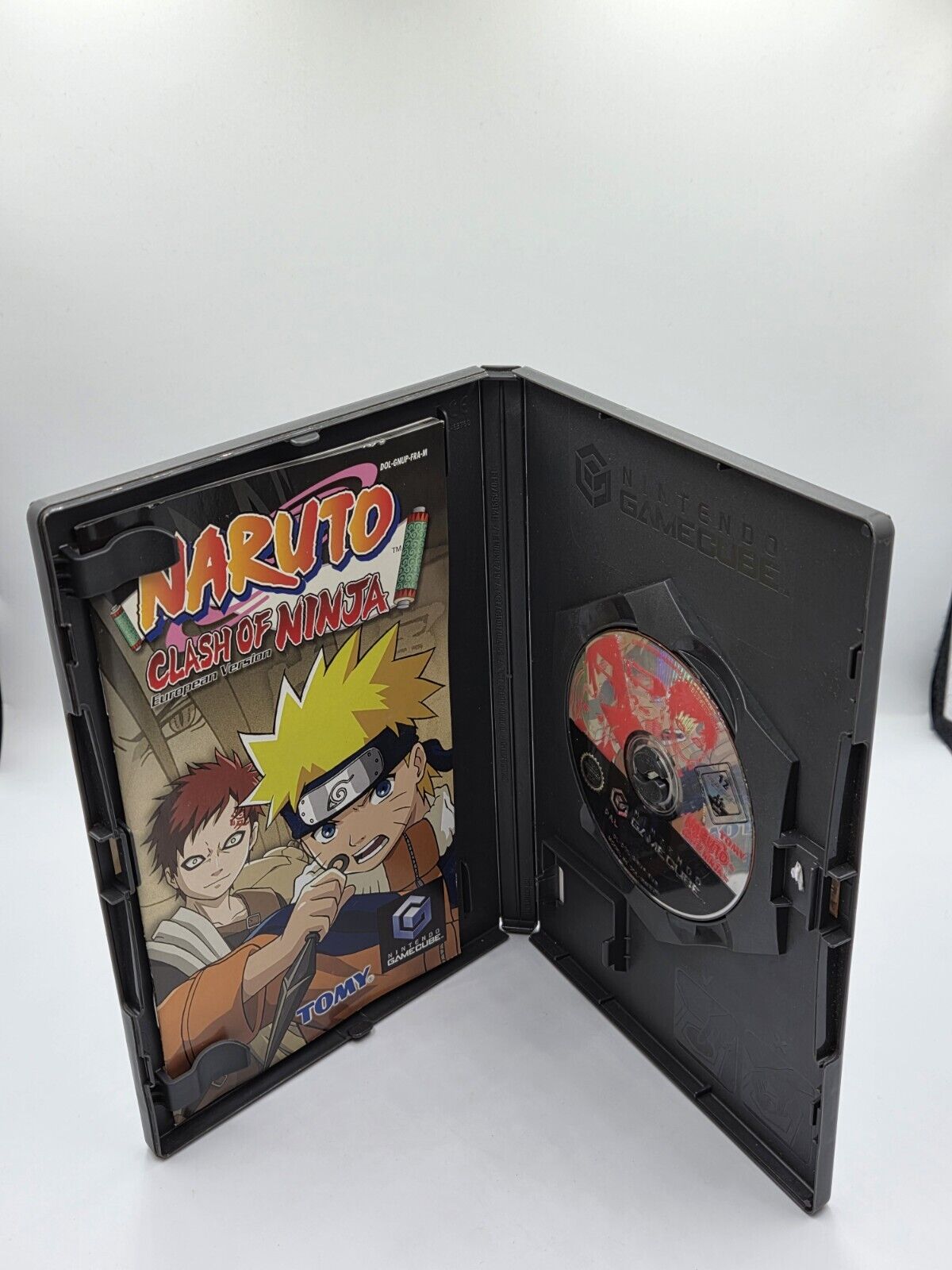 Nintendo GameCube Naruto Clash of Ninja mit OVP und Anleitung FRA - T-Retro-Games 