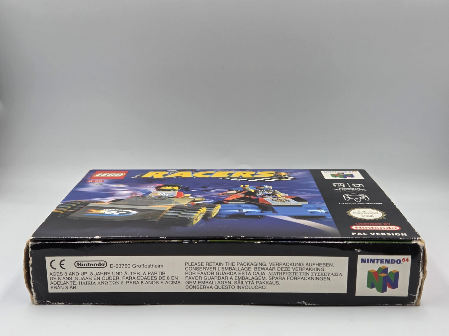 N64 Nintendo 64 Lego Racers mit OVP und Anleitung NOE