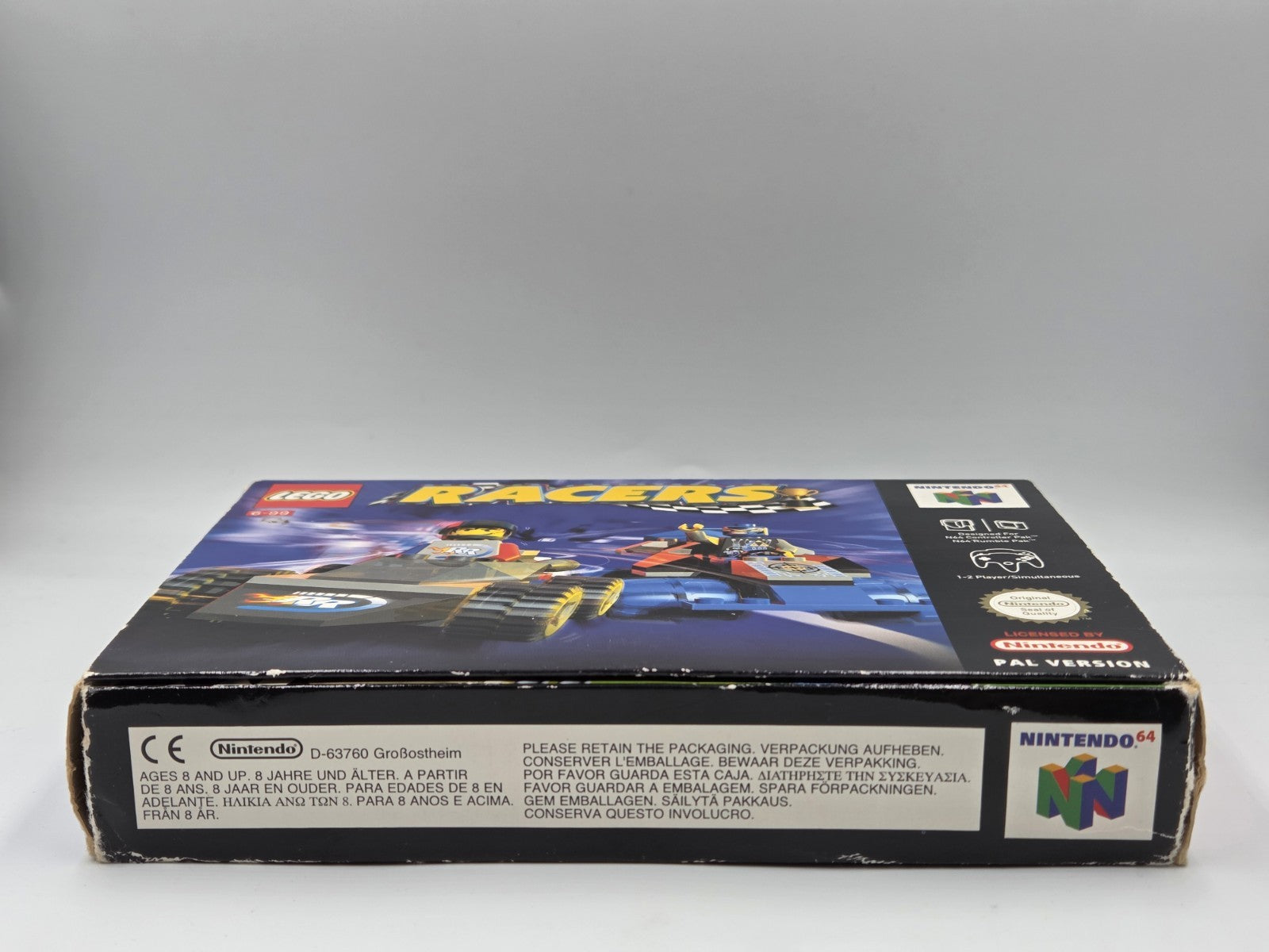 N64 Nintendo 64 Lego Racers mit OVP und Anleitung NOE