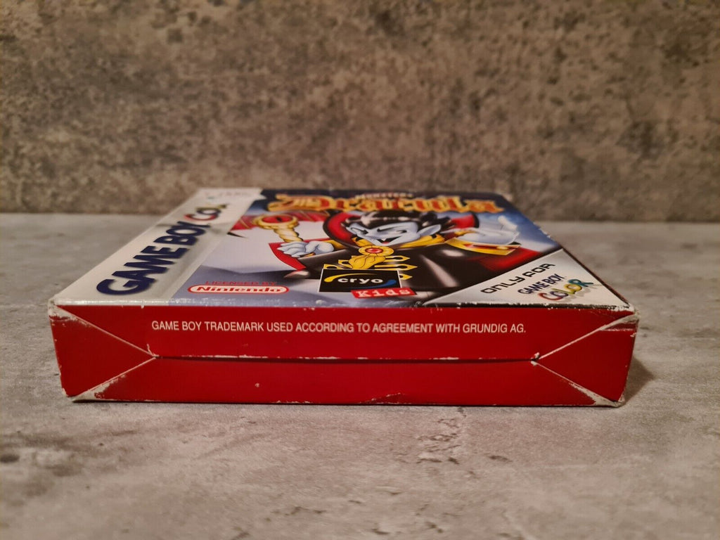 Gameboy Color Dracula Crazy Vampire mit OVP und Anleitung EUR - T-Retro-Games 