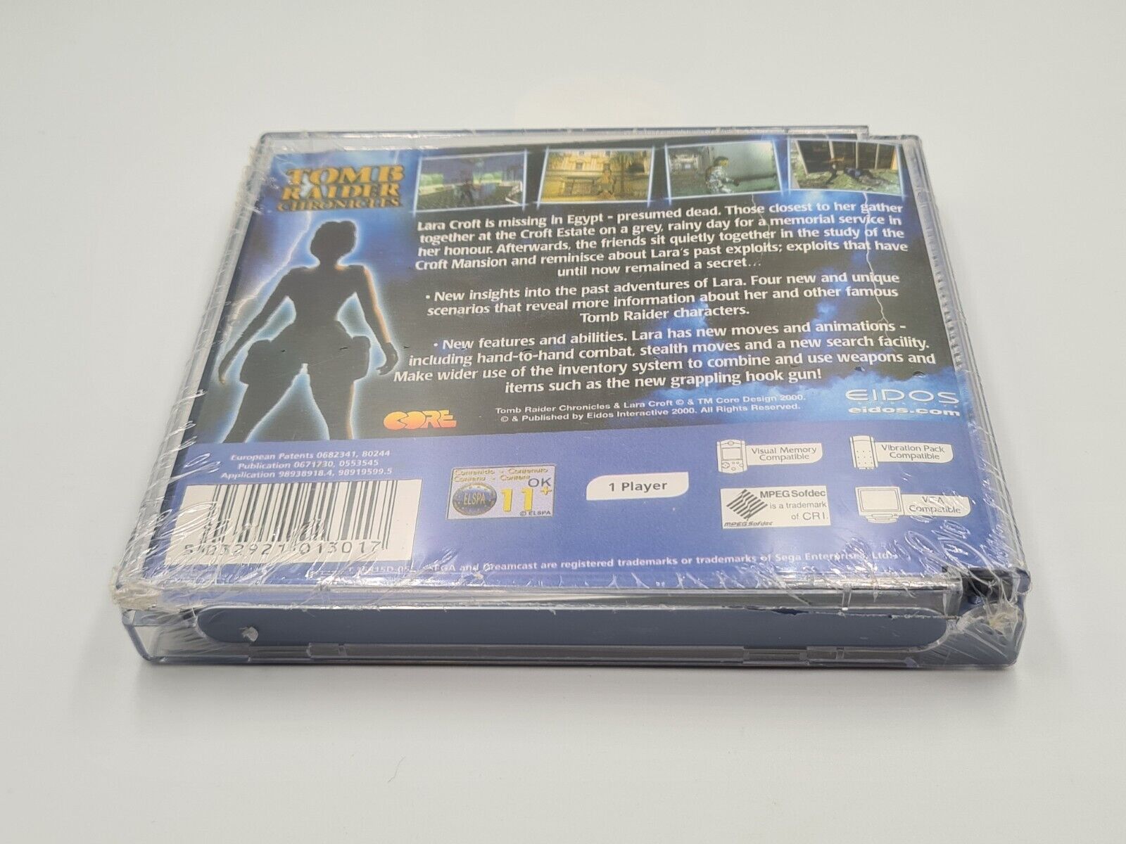 Sega Dreamcast Tomb Raider Chronicles Sealed Neu New Unused Englisch - T-Retro-Games 