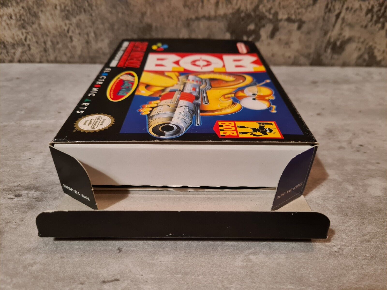 SNES Super Nintendo B.O.B. mit OVP und Anleitung + Poster NOE - T-Retro-Games 