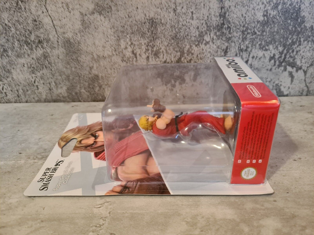 Amiibo Sammlerfigur Super Smash Bros. Ken Neu New Sealed NO. 69 - T-Retro-Games 