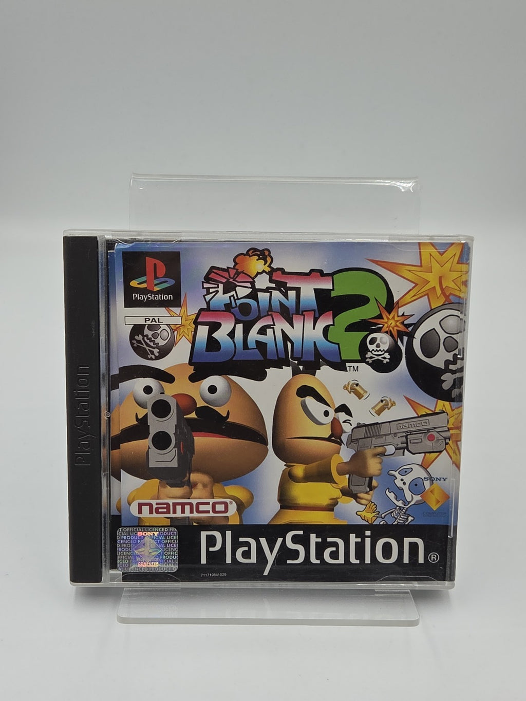 PS1 Playstation 1 Spiel Point Blank 2 mit OVP und Anleitung Multilingual