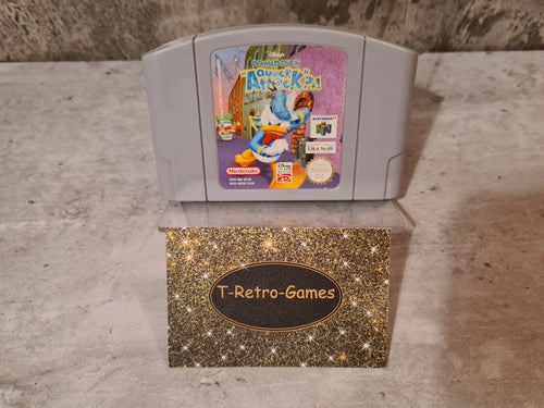 N64 Nintendo 64 Disney's Donald Duck Qu@ck Att@ck?! Modul EUR - T-Retro-Games 